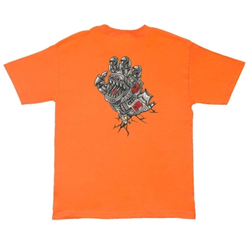 Santa Cruz X Godzilla Jr. T-shirt Mecha Hand Texas Orange